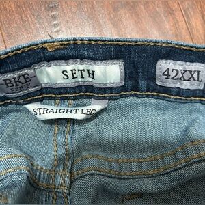 Men’s BKE Seth Straight Leg Denim Jeans